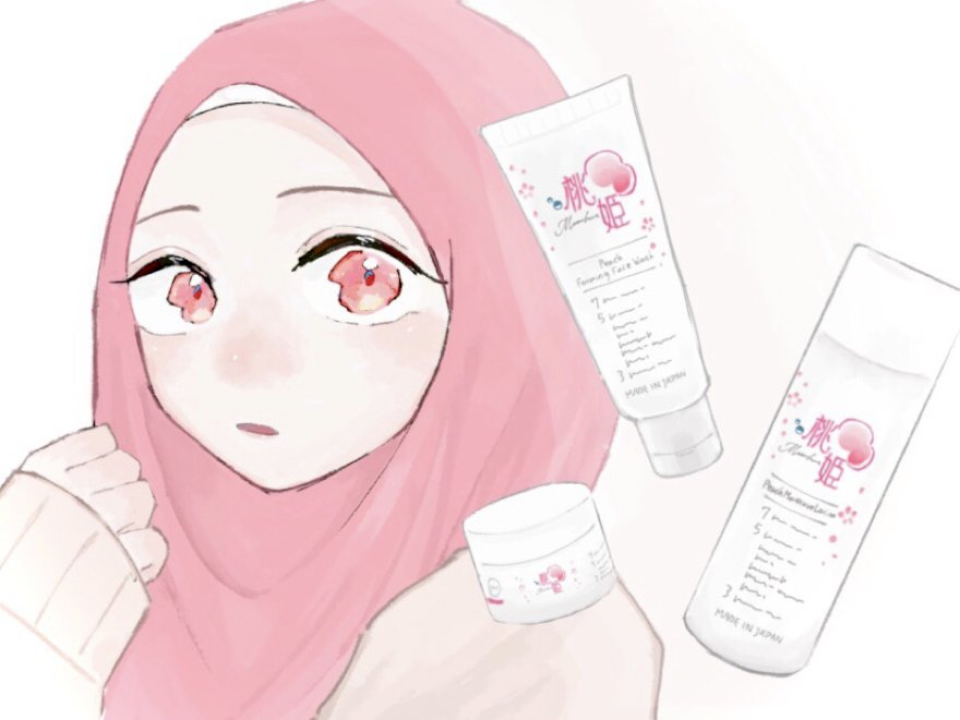Popular Japanese Cosmetics "Momohime"